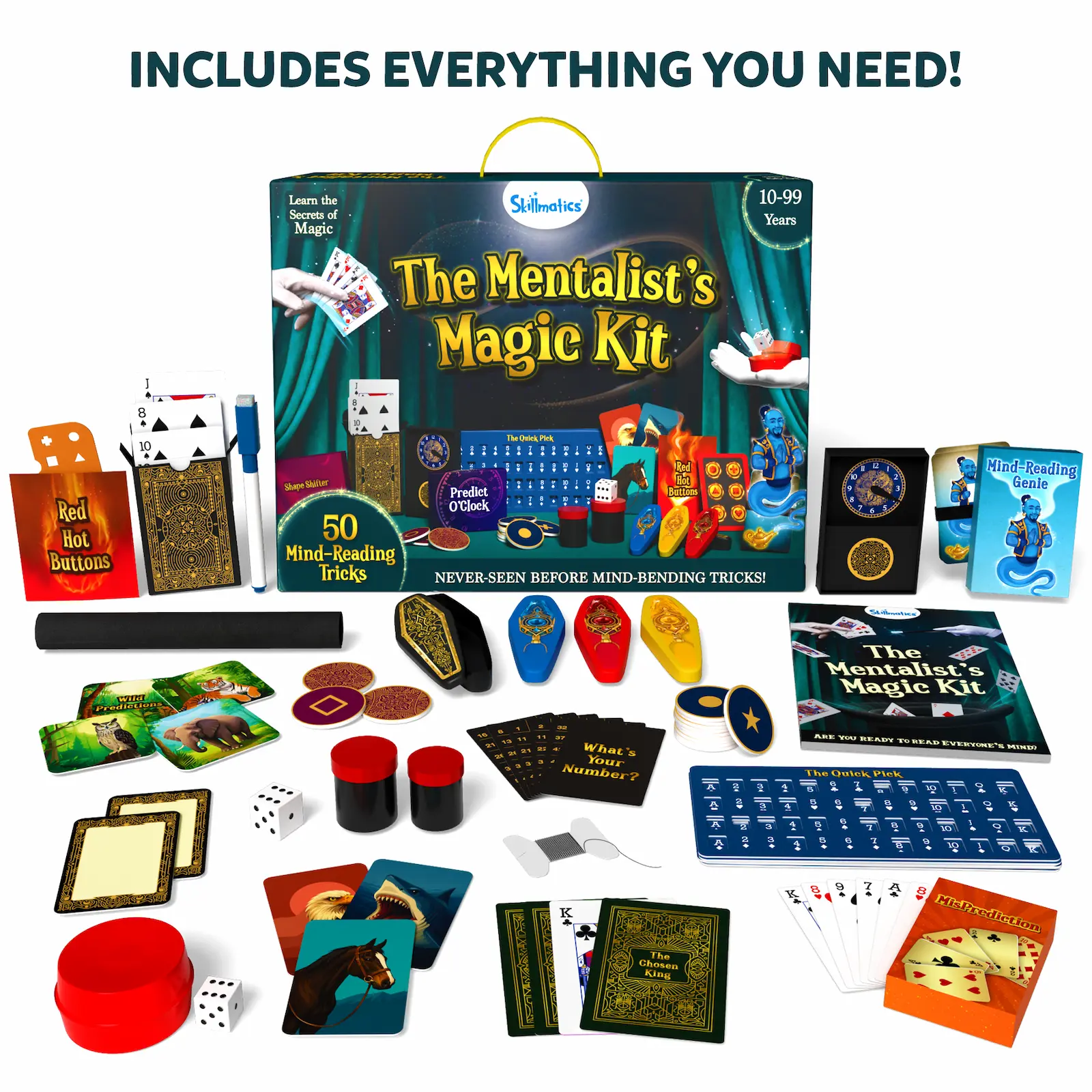 The Mentalist's Magic Kit | Tricks & Illusions Kit for Kids (ages 10+) - Image 4
