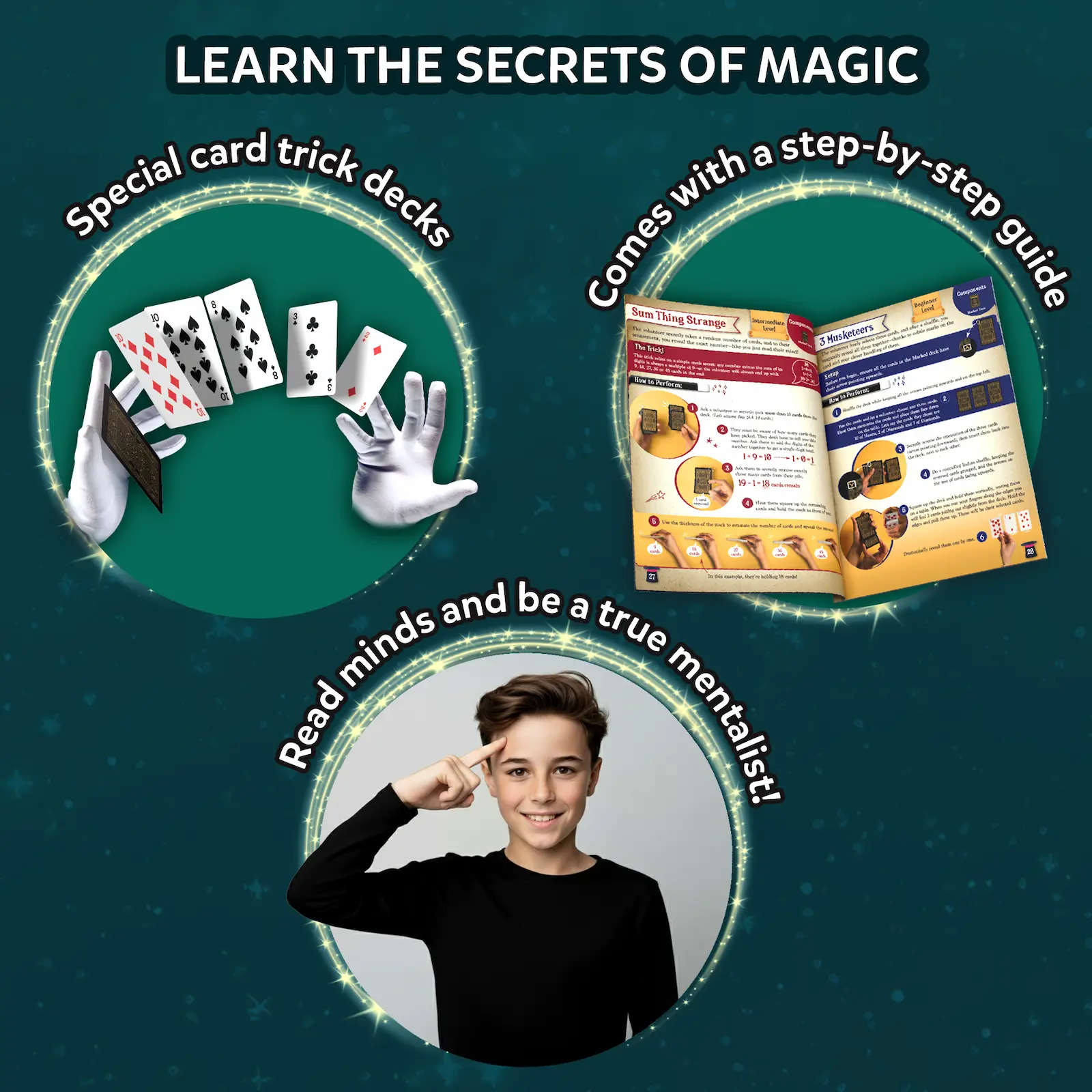 The Mentalist's Magic Kit | Tricks & Illusions Kit for Kids (ages 10+) - Image 6