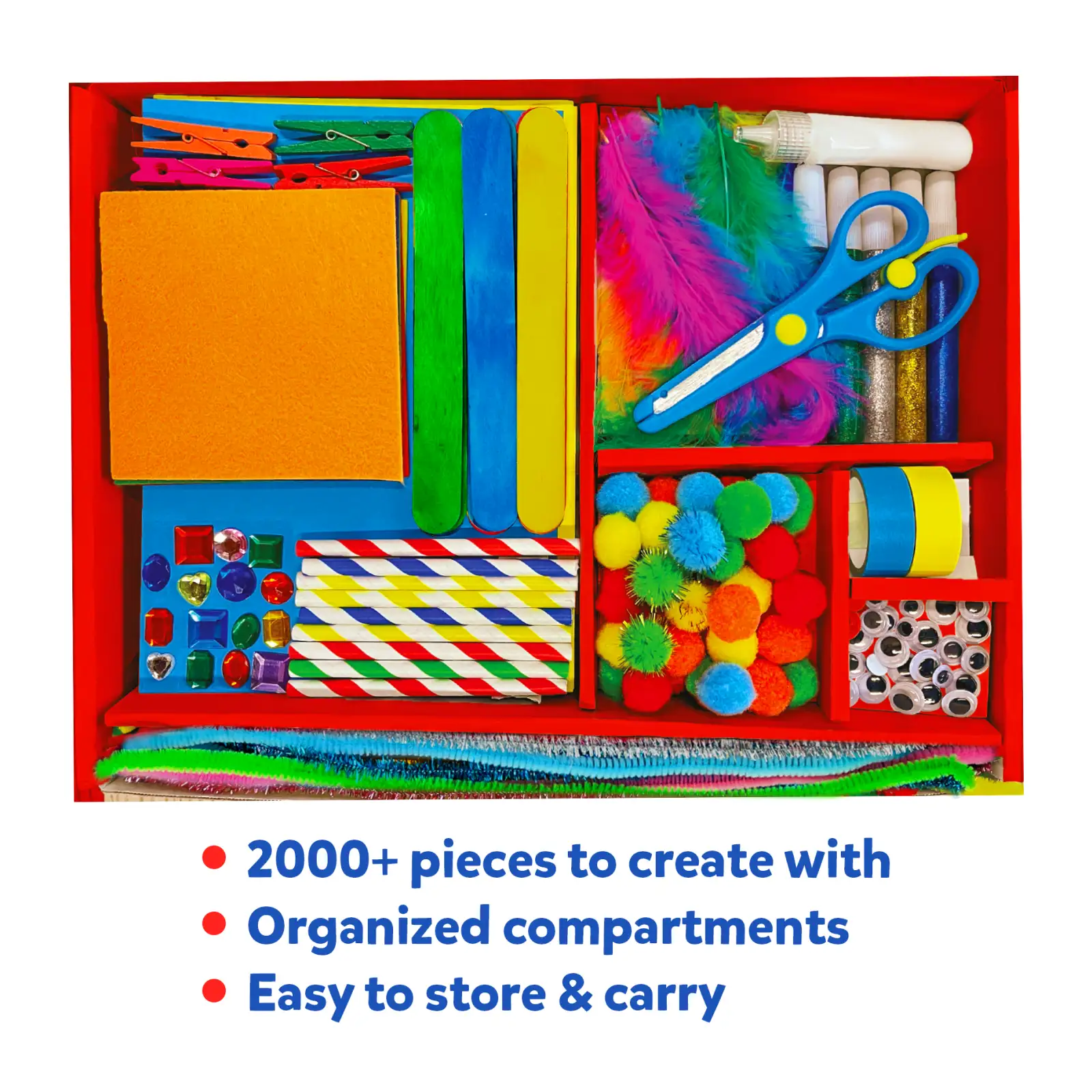 Ultimate Art & Craft Activity Chest (for ages 6-13) - Image 3