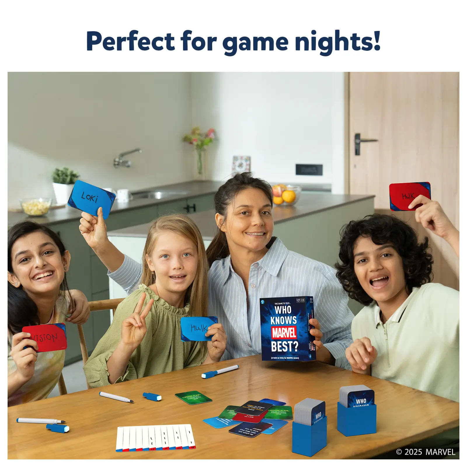 Who Knows Marvel Best? | Family & Party Card game (ages 8+) - Image 4