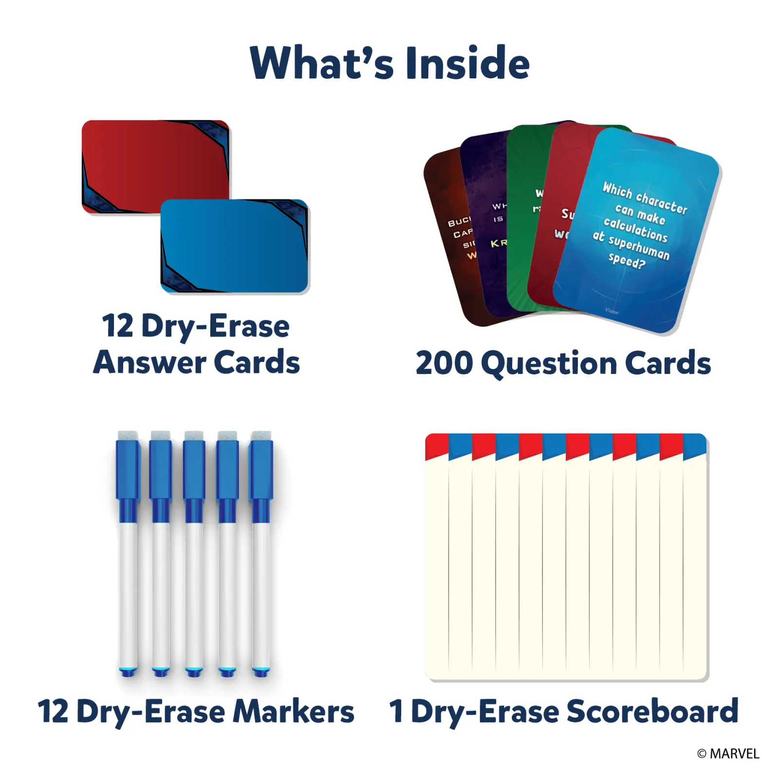 Who Knows Marvel Best? | Family & Party Card game (ages 8+) - Image 5
