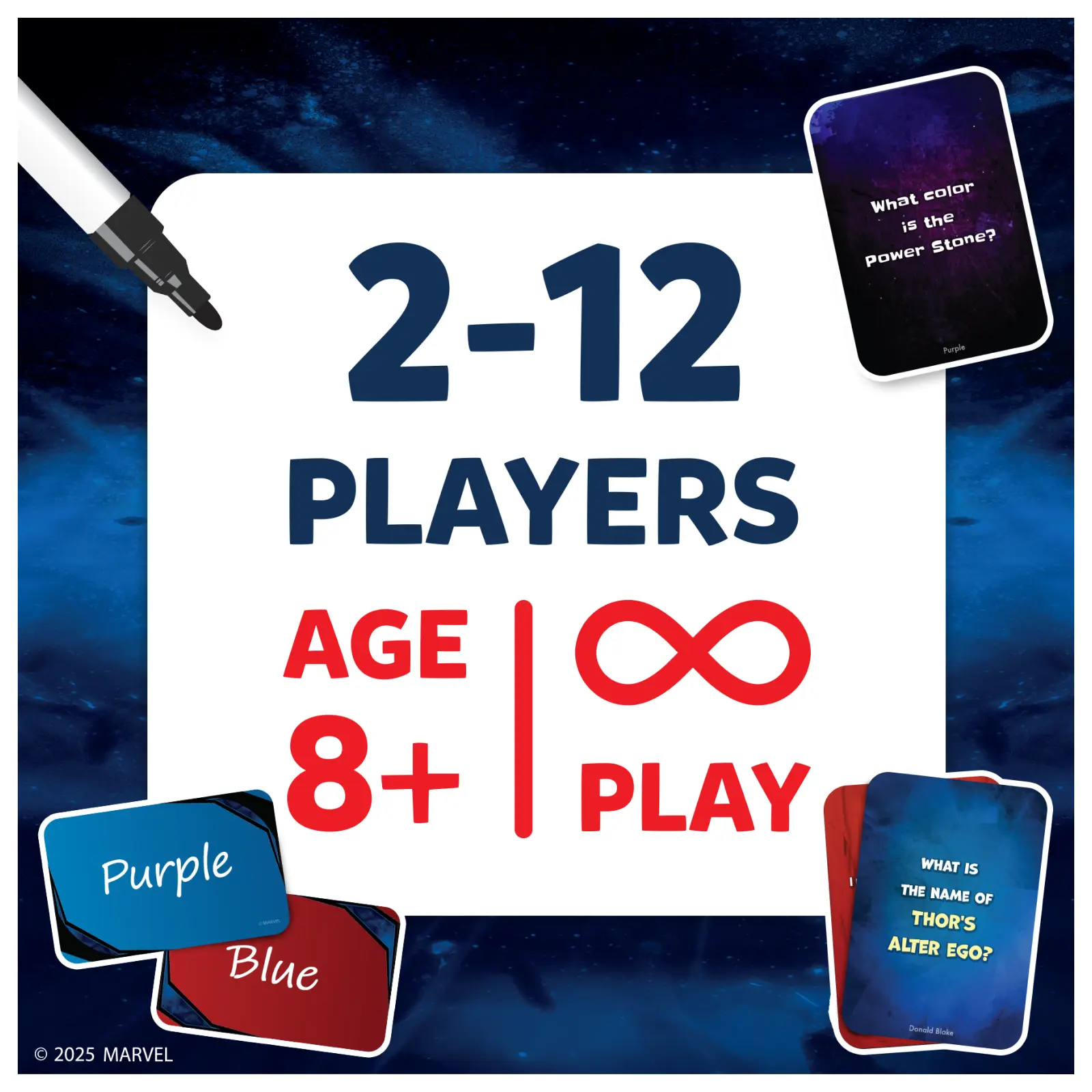 Who Knows Marvel Best? | Family & Party Card game (ages 8+) - Image 6