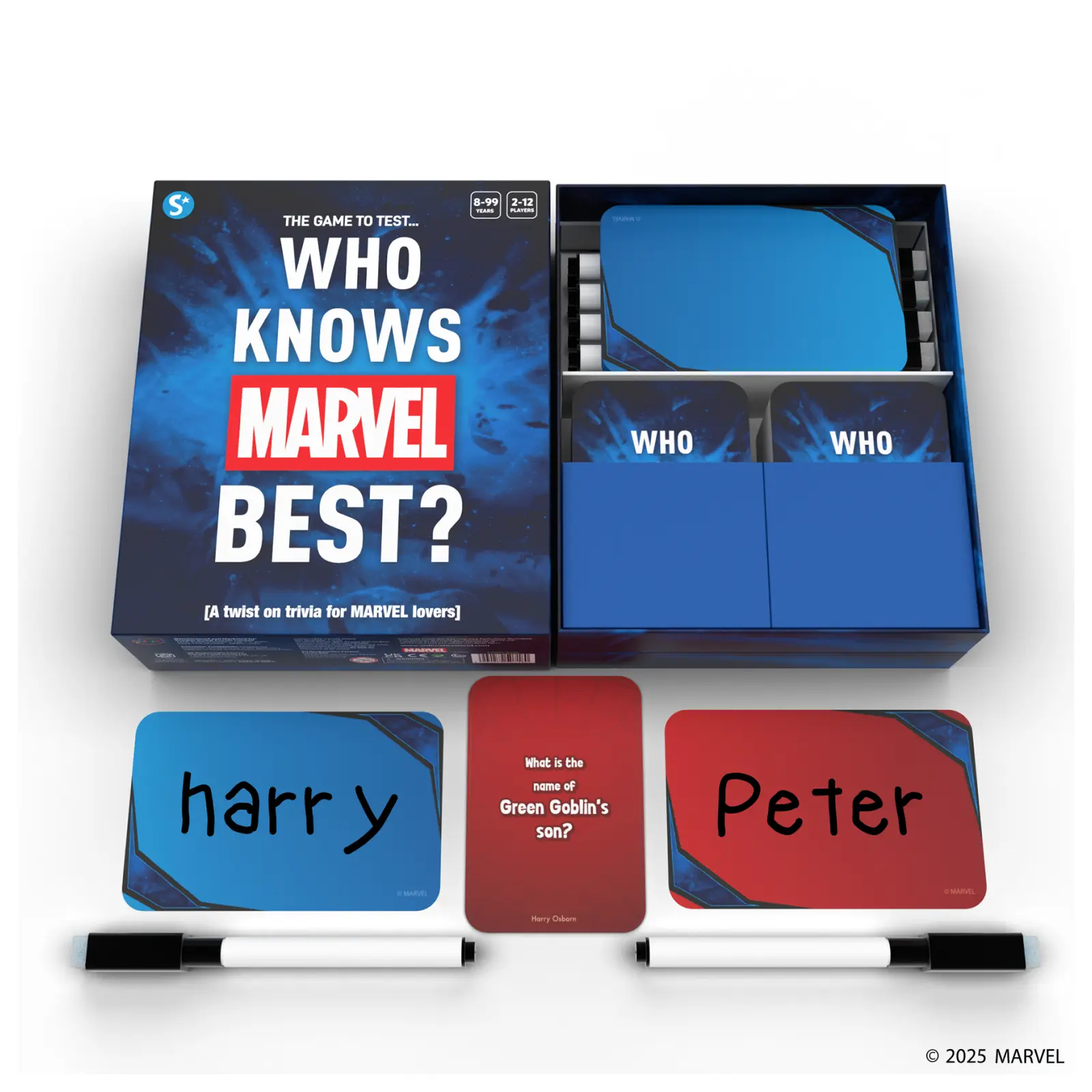 Who Knows Marvel Best? | Family & Party Card game (ages 8+) - Image 8