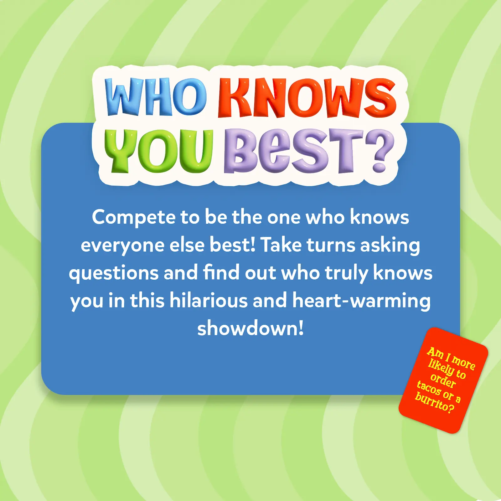 Who Knows You Best New? | Family & Party Card game (ages 8+) - Image 8