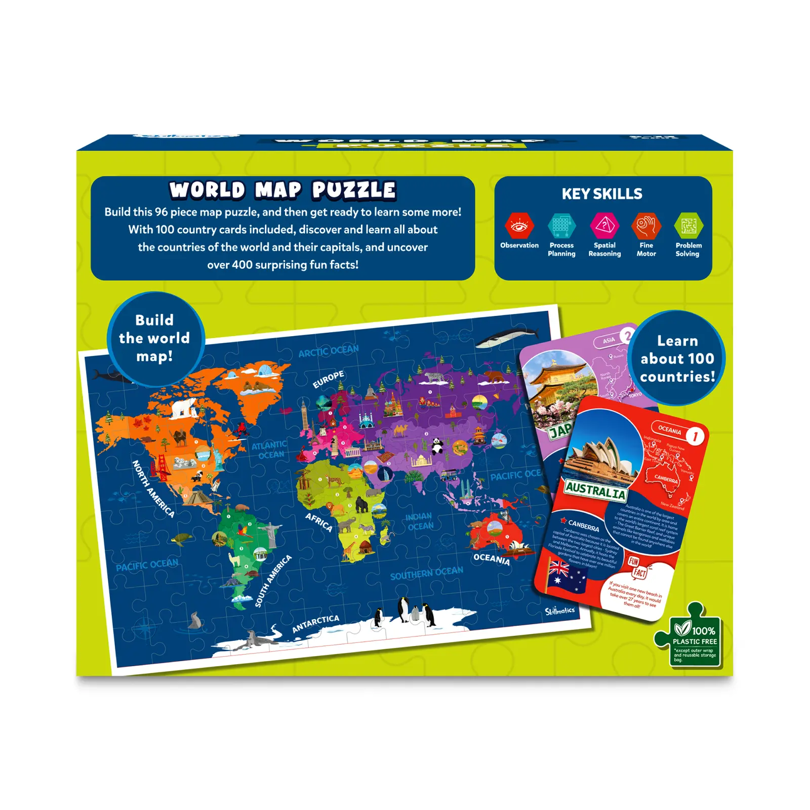 World Map Puzzle (ages 6-12) - Image 8